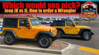 New Jeep Wrangler JL vs Old Jeep JK  How I order a Jeep #JeepComparison