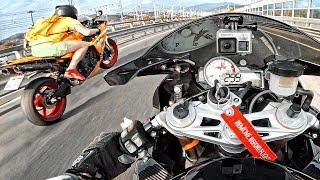 Yamaha R1 сделал мотоцикл BMW S1000RR за 1.5 МЛН - Устроили гонки на на трассе