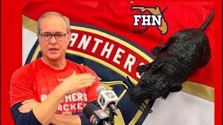 Paul Maurice Florida Panthers Practice Before Playing New York Rangers in ECF