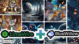 Limewire AI Studio Transforming Your Art into NFT Gold The Ultimate Upgrade for BlueWillow Fans