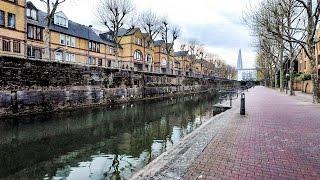 Hidden Walks of London. The river. Shadwell Basin Wapping Canal St Katharine Docks