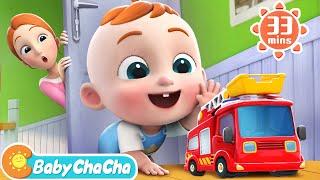 Babys Crawling Song  Baby Explores the House + More Baby ChaCha Nursery Rhymes & Kids Songs