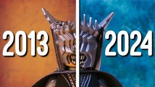 LEGO Barad-dûr Minifigure Comparison