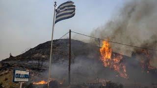 Incendios en Grecia ∣ El cambio climático aviva el fuego en el Mediterráneo