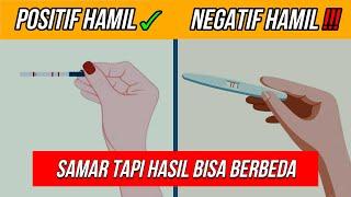 Tespek Garis 2 Tapi Yang Satu Samar  Apakah Hasil Tespek Positif Hamil ?