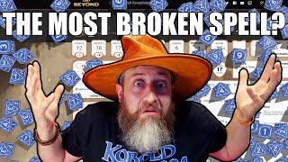 THE MOST BROKEN SPELL IN D&D 5E 2024  Nerd Immersion