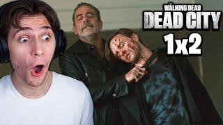 The Walking Dead Dead City - Episode 1x2 REACTION Whos There?