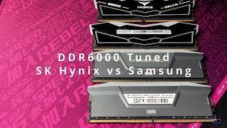 DDR5 tuning Samsung vs Hynix on Ryzen 1440p  Rtx 4080