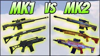 MK1 Weapons VS MK2 Weapons in GTA 5  Which Ones Should You Buy? Based on Damage With NO Armor