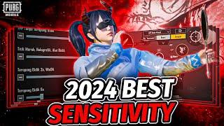 PUBG 2024 NO RECOILZERO RECOIL SENSITIVITY CODE  BGMI BEST SENSITIVITY SETTINGS.