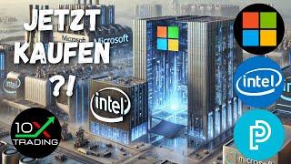 AKTIEN - INTEL - MICROSOFT - PLUG POWER -Jetzt kaufen..? - Analyse Prognose Kursziele - AI KI Chips