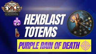 PoE 3.25 Hexblast Totems Hierophant goes BBBRRRRRR 6.6 Million DPS