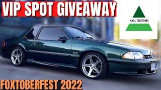 LiveStream  Foxtoberfest 2022 VIP Giveaway And Talk With KASL Customs