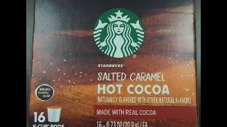 starbucks salted caramel hot cocoa keurig k cups 16 count