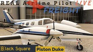 Managing the Turbo Charged Grand Duke  Real Pilot  Freight Dog Flying  #msfs2020 #justflight #b60