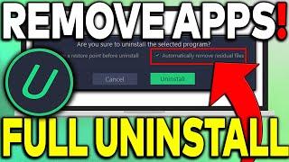 How To Fully Uninstall Any SoftwareApp On PC 2023