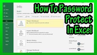 How To Use Password Protect In An Excel File Spreadsheet Explained