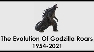 The Evolution Of Godzilla Roars 1954-2021