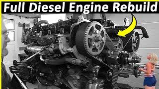 Diesel Engine Rebuild Start to Finish  S4-Ep9