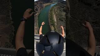 Front Flips Off A Bridge Are Fun #basejump
