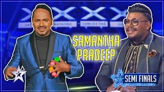 කාඩ් වලින් ගහපු මැජික් ගේම   Samantha Pradeep  Sri Lankas Got Talent  Sirasa TV