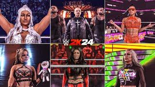 WWE 2K24 Community Creations  Jade Cargill Alexa Bliss AOP & More