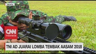 One Shot Two Kill TNI AD Juara Lomba Tembak AASAM 2018