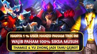 Hanya 1% User Hanzo Yg Paham. Buat Musuh Kalang Kabut Musuh Tebel Jadi Tahu Gejrot