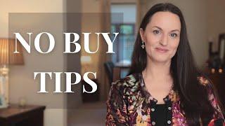 Tips to Survive A No Buy or Low Buy  How To Stop Shopping