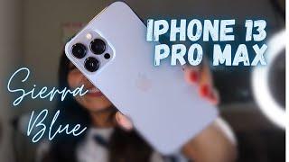  iPhone 13 Pro Max- Sierra Blue Unboxing and Accessories+ Set Up  Maureen Scott