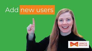 Add New Users