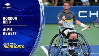 Gordon Reid vs. Alfie Hewett Highlights  2023 US Open 2023 Final