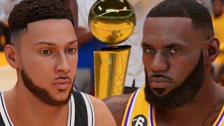 Game 7 of the NBA FINALS WIN or GO HOME - NBA 2K23 Ben Simmons My Career Revival Ep. 16