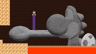 Luigi UP God Mode Luigi vs the Stone Statues Temple