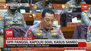 Kapolri Ungkap Motif Pembunuhan Brigadir J