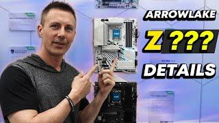Intel Arrowlake Details and ASRock Unnamed Intel Motherboards