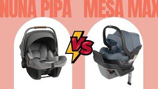 Nuna Pipa vs. UPPAbaby Mesa Max  Infant Car Seat Comparison  CANADA