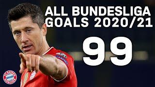 Sané Müller Davies... and lots of Lewandowski  All 99 FC Bayern Bundesliga Goals 202021