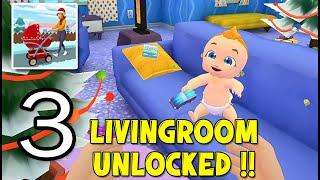 Mother Simulator Happy Virtual Family Life Day 7 - 9   Livingroom Unlocked Gameplay Walkthrough