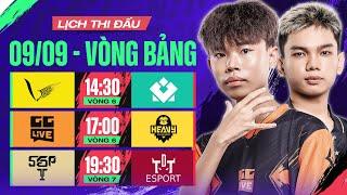 VGM VS MDH  GGL VS HEV  SGP VS TDT  ĐTDV MÙA ĐÔNG 2023  VÒNG BẢNG 99