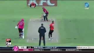 BBL Final Scorchers v Sixers match highlights