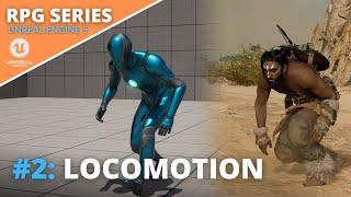 Unreal Engine 5 RPG Tutorial Series - #2 Locomotion - Blendspace Crouching and Procedural Leaning