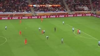 Giovanni Van Bronckhorst unforgettable goal in FIFA WORLD CUP 2010 VS Uruguay