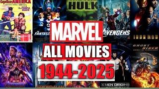 MARVEL MOVIES FROM 1944 TO 2025  MOVIE LISTER 
