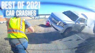 Best of Car Crash Compilation - 2021 MegaDrivingSchool Rewind