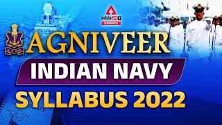 Agniveer Navy Syllabus 2022  Navy Agneepath Recruitment 2022