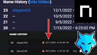 How to view hidden name history on NameMC UPDATED 2023
