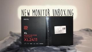 NEW MONITOR - BenQ XL2411 Unboxing