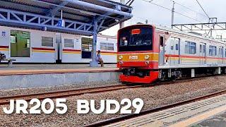 元武蔵野線  205系 M15編成 JR 205 BUD29 Ex Musashino Line Kampung Bandan Station