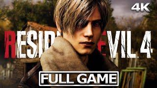 RESIDENT EVIL 4 REMAKE Full Gameplay Walkthrough  No Commentary 【FULL GAME】4K 60FPS Ultra HD